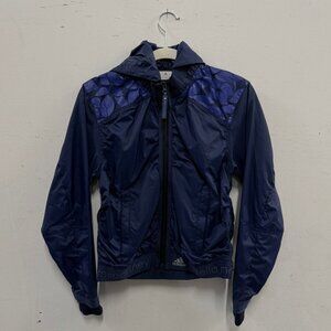 Adidas Stella McCartney Blue Hooded Jacket size XS